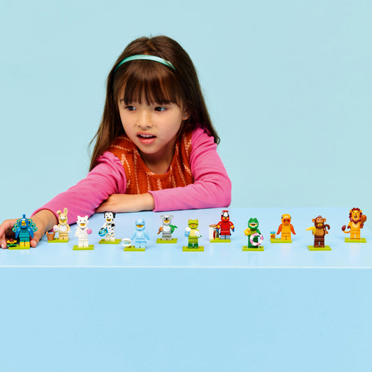 LEGO Minifiguren Serie 28: Dierenkostuums Dieren Speelgoed met 1 van 12 Willekeurige Figuren 71051
