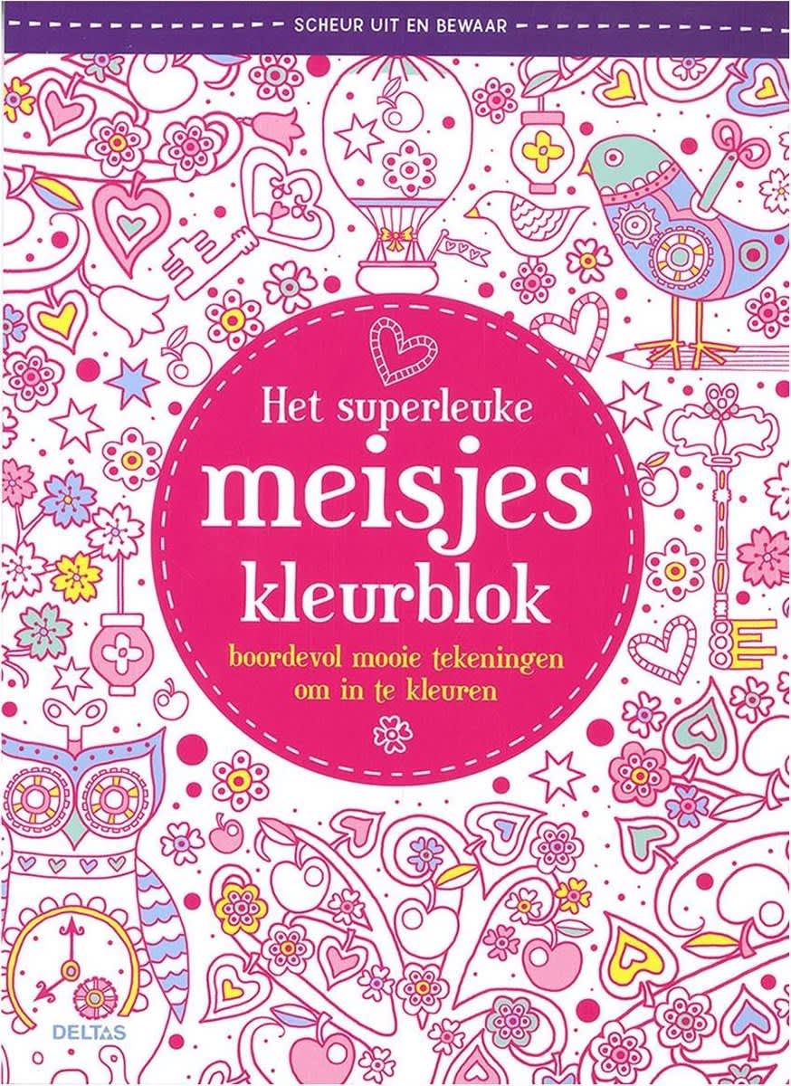 Het Superleuke Meisjes Kleurblok