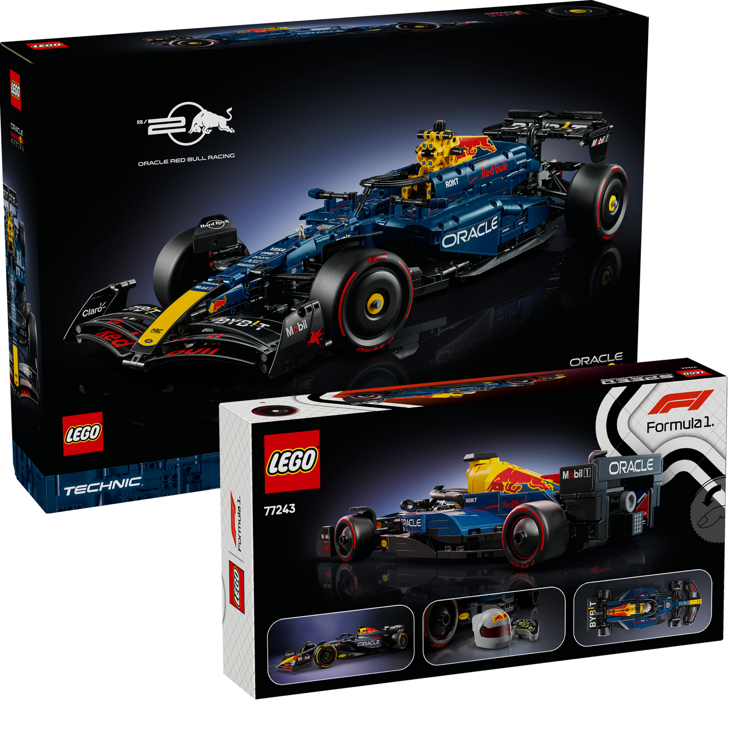 €. 209,99: 2 X LEGO RedBull: Combideal 42206 & 77243