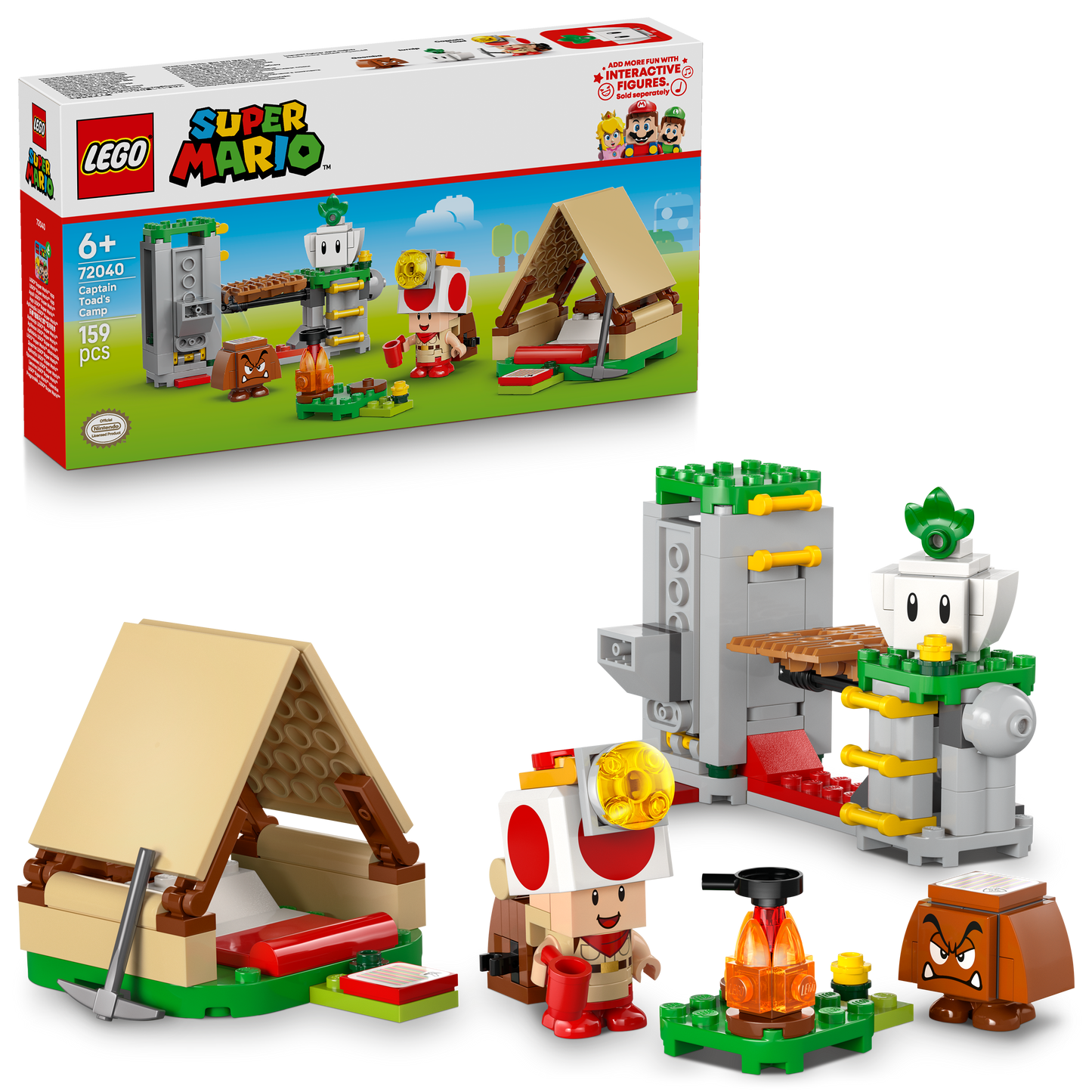 LEGO Toad-baas' kampeerplaats 72040 Super Mario