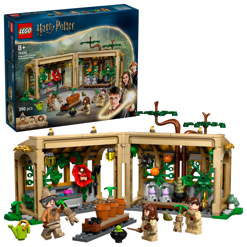 LEGO Herbologie Klas Bouw de magische planten 76445 Harry Potter