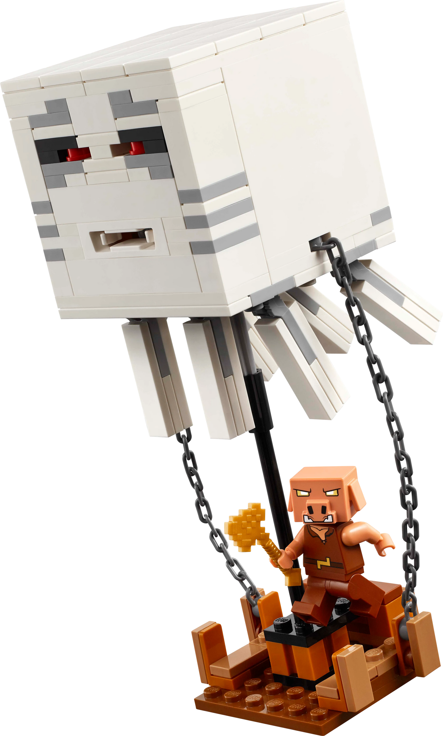 LEGO De Ghast-ballon aanval op het dorp 21273 Minecraft