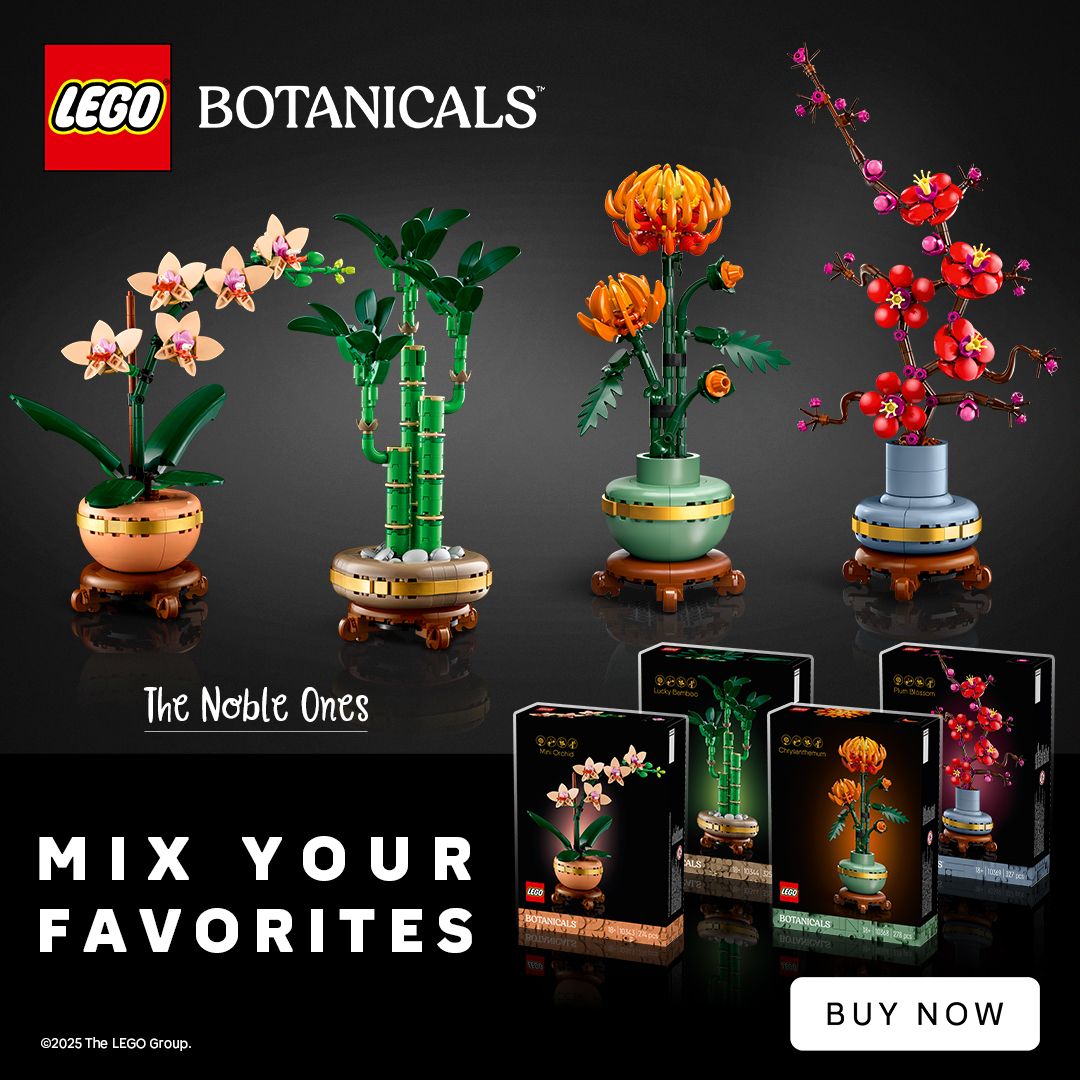 LEGO "The noble ones": LEGO 10344, LEGO 10369, LEGO 10368 & LEGO 10343