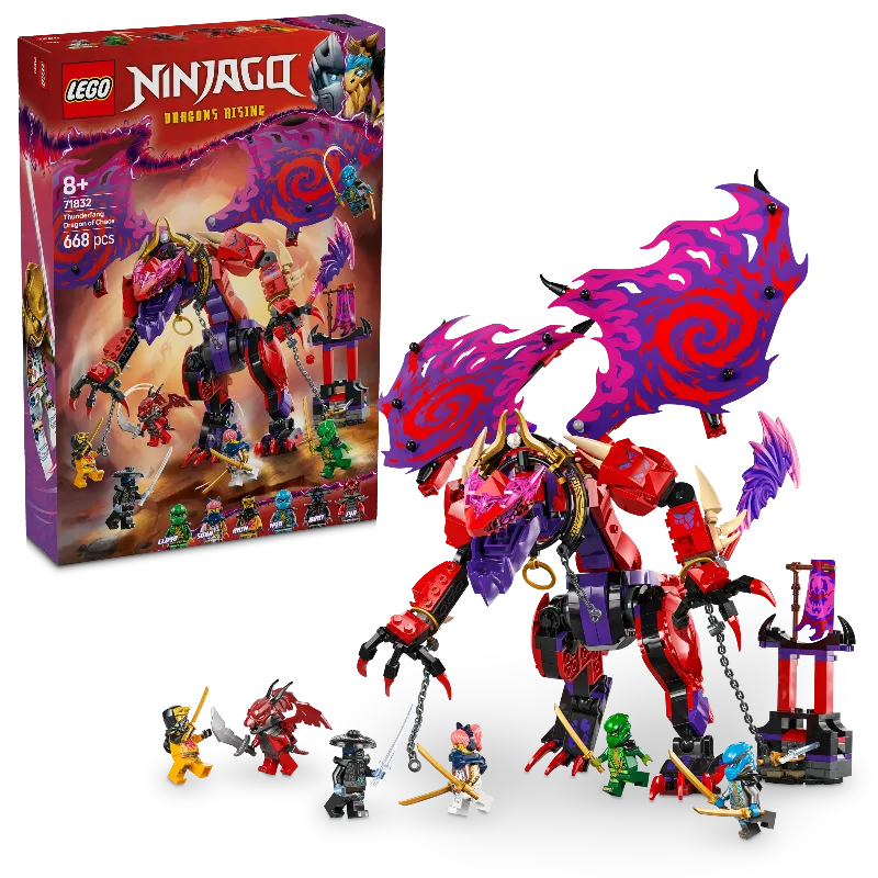 LEGO Bliksemtand Draak van Chaos 71832 Ninjago