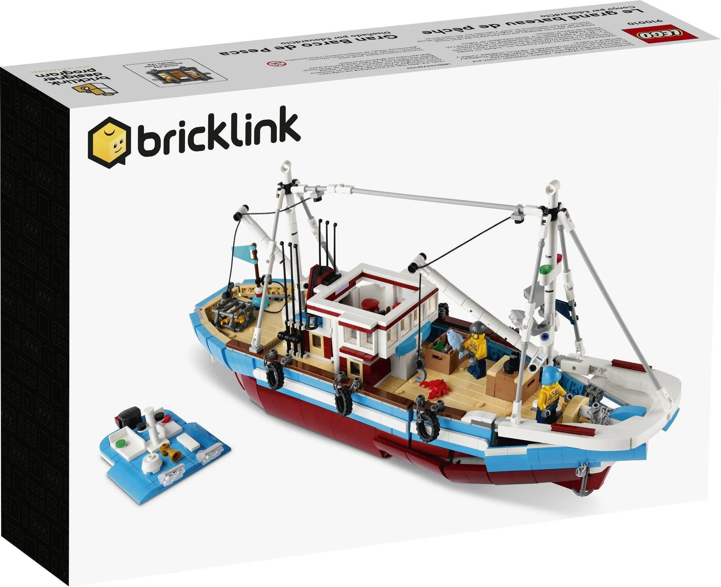 LEGO Grote vissersboot 910010 Bricklink LEGO BRICKLINK @ 2TTOYS | Official LEGO shopšš„° BRICKLINK ā¬. 219.99