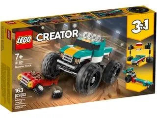 LEGO Monster Truck voor stunts 31101 Creator 3-in-1 LEGO CREATOR @ 2TTOYS | Official LEGO shopđđ„° LEGO âŹ. 9.99