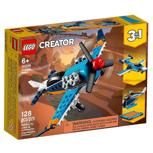LEGO Propellor Vliegtuig 31099 Creator 3-in-1 LEGO CREATOR @ 2TTOYS | Official LEGO shopđđ„° LEGO âŹ. 5.99