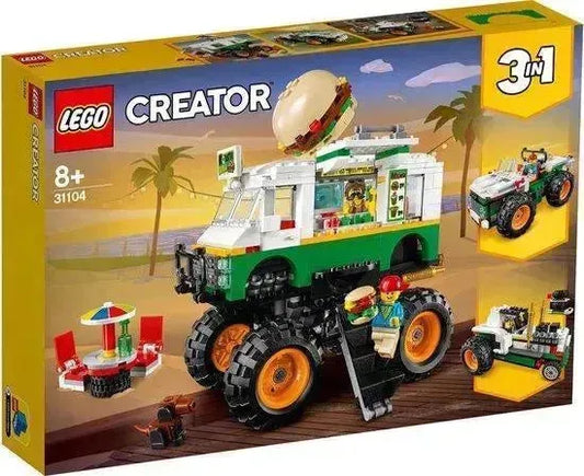 LEGO The Monster Burger Truck 31104 Creator 3-in-1 LEGO CREATOR @ 2TTOYS | Official LEGO shopđđ„° LEGO âŹ. 39.99