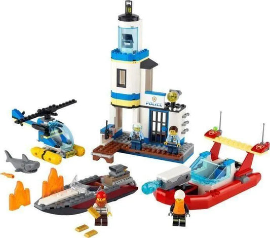 LEGO Kustwacht politie en brandmissie 60308 City LEGO CITY KUSTWACHT @ 2TTOYS | Official LEGO shop😊🥰 LEGO €. 29.99