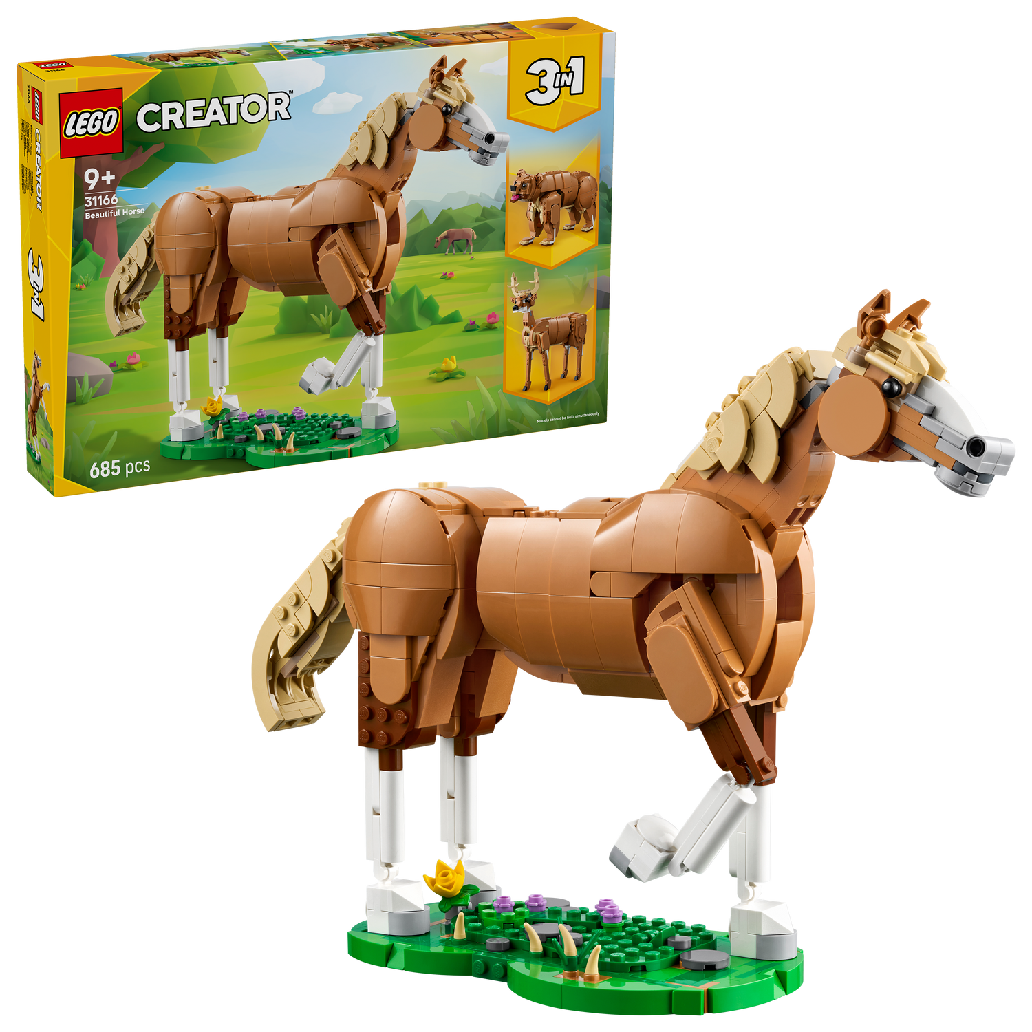 LEGO 31166 Prachtig paard