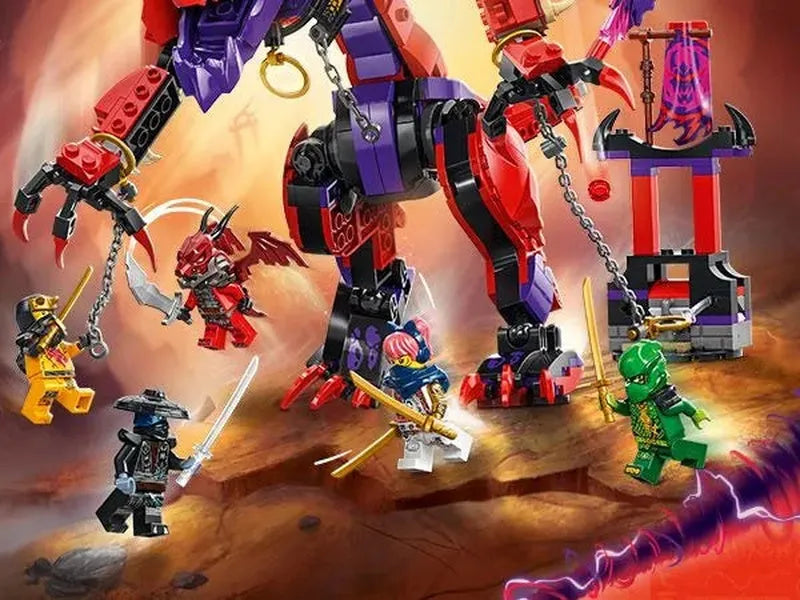 LEGO Bliksemtand Draak van Chaos 71832 Ninjago