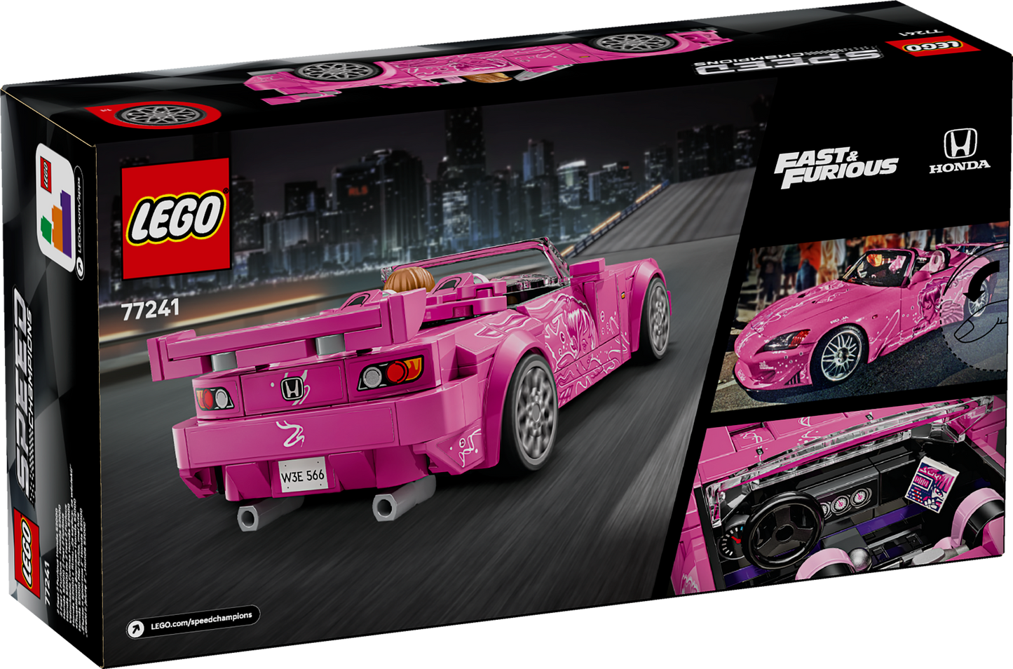 LEGO 2 Fast 2 Furious Honda S2000 77241 Speedchampions