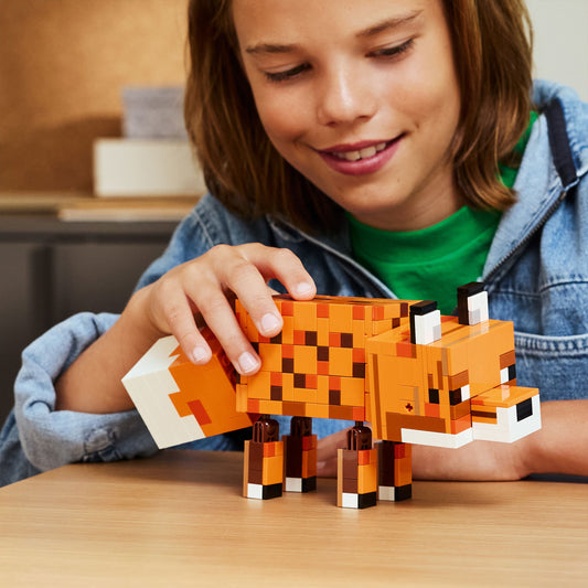 LEGO Minecraft De Vos Kinderkamer Decoratie en Dieren Speelgoed voor Kinderen 21588