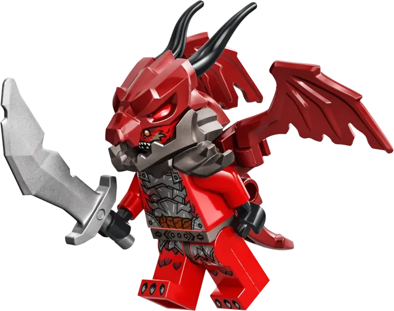 LEGO Bliksemtand Draak van Chaos 71832 Ninjago