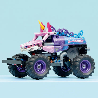 LEGO® Technic Monster Jam™ Sparkle Smash™ Pull-Back Monstertruck - Bouwspeelgoed voor Kinderen - 42220