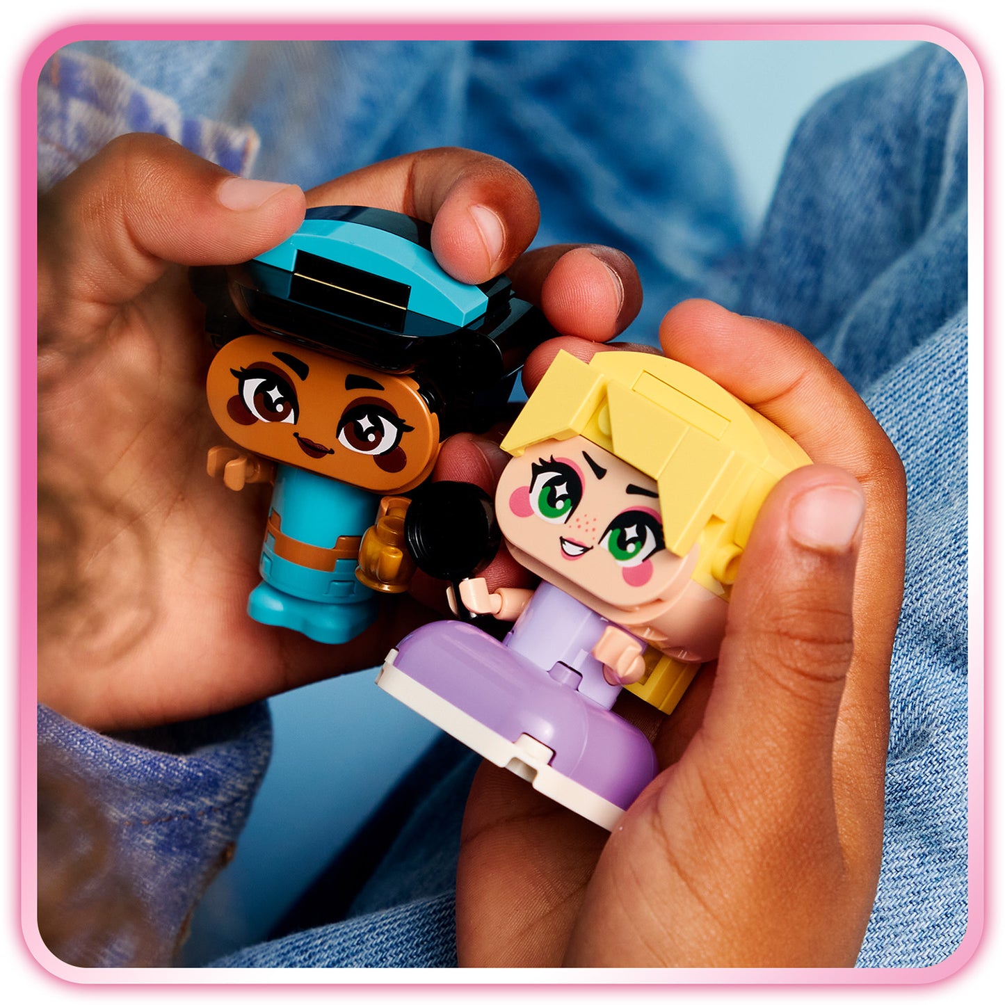 LEGO® ǀ Disney Princess Mini Jasmine en Rapunzel - Disney Bouwset voor Fantasierijk Spelen - 43303