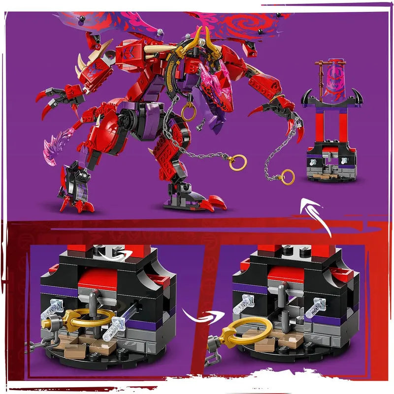 LEGO Bliksemtand Draak van Chaos 71832 Ninjago