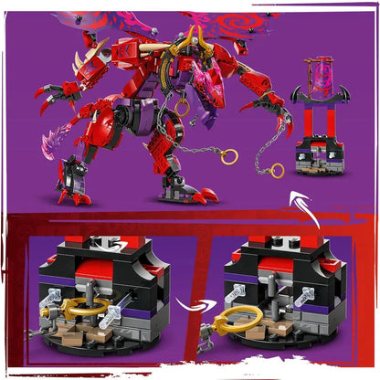 LEGO Bliksemtand Draak van Chaos 71832 Ninjago