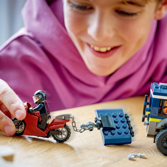 LEGO® City Politie Gevangenentransport - Politiespeelgoed voor Jongens en Meisjes Vanaf 6 Jaar - 60479