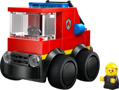 LEGO® City Voertuigen – Brandweerwagen - Mini Autobouwset met een Minifiguur van een Brandweerman - 60482