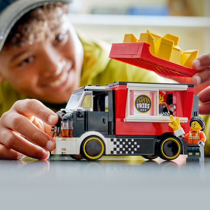 LEGO® City Snackbartruck - Bouw- en Speelset met Etensaccessoires om te Doen Alsof - 60488