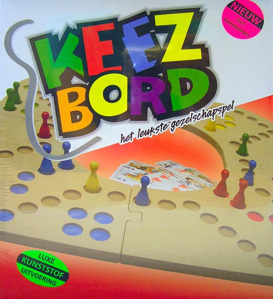 Keezbord - Keezen 4 personen - Kunststof