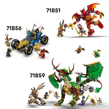 LEGO® NINJAGO® Ninjavoertuigen bij de Boomhut - Actiespeelgoed - Speelset met 6 Minifiguren - 71857