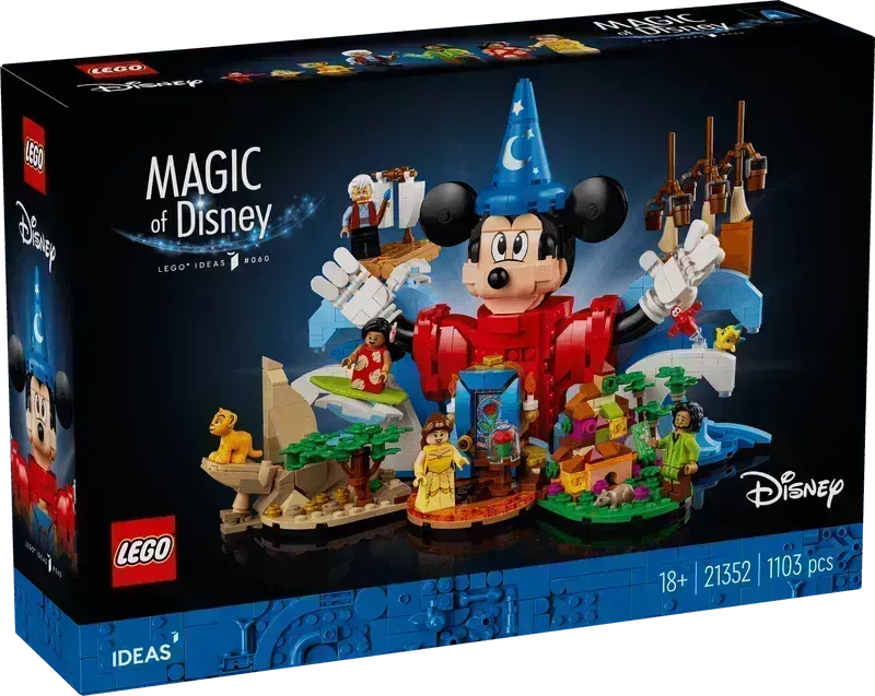 LEGO Disney 100 Celebration: Een magisch bouwavontuur 21352 Ideas