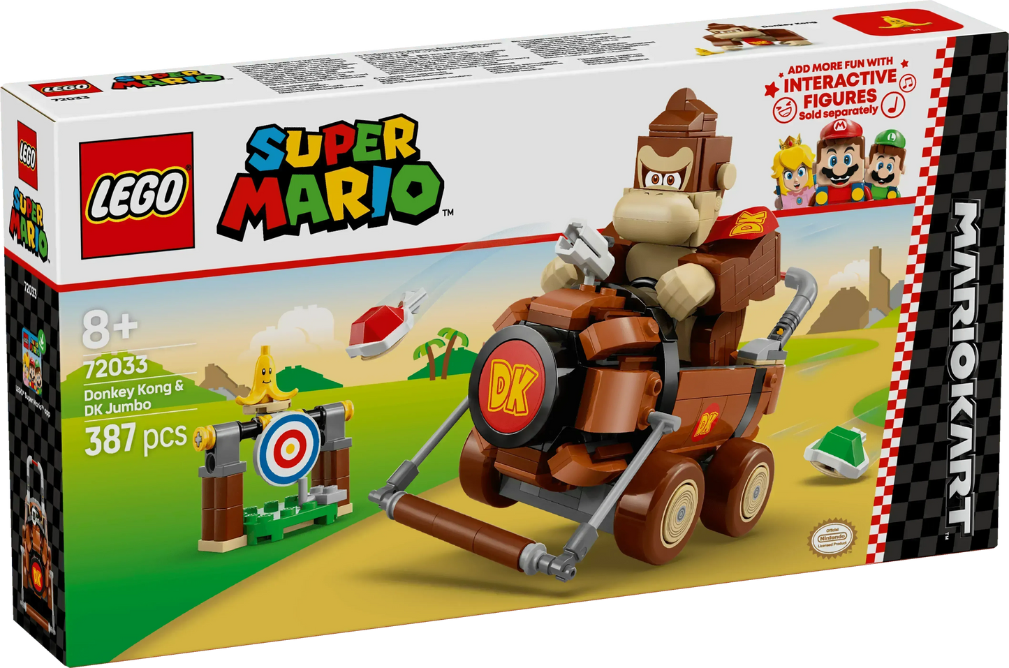LEGO Mario Kart – Donkey Kong & DK Jumbo 72033 SuperMario