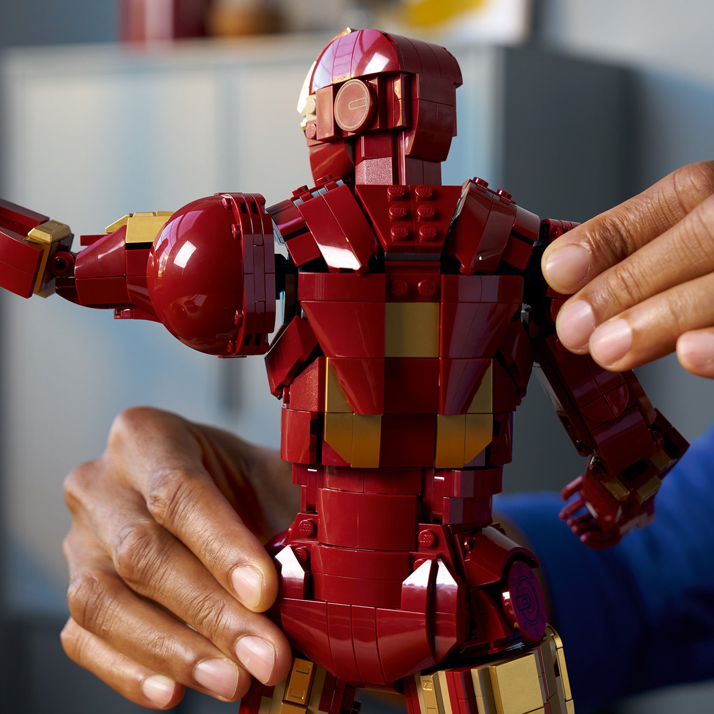 LEGO Marvel Iron Man Mark 3 – Verzameleditie Bouwpakket voor Volwassenen met Superhelden 76344