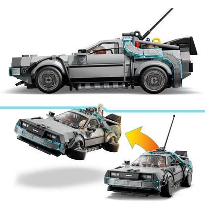 LEGO Speed Champions Tijdmachine uit Back to the Future Bouwpakket voor Kinderen 77256
