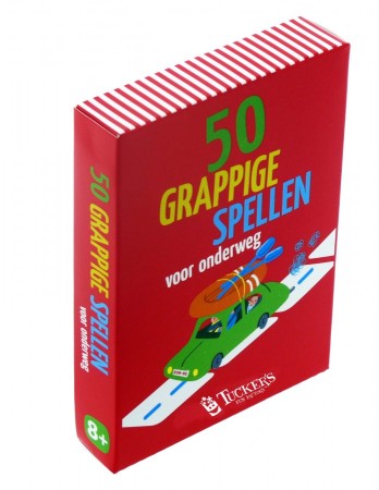 50 grappige spellen voor onderweg