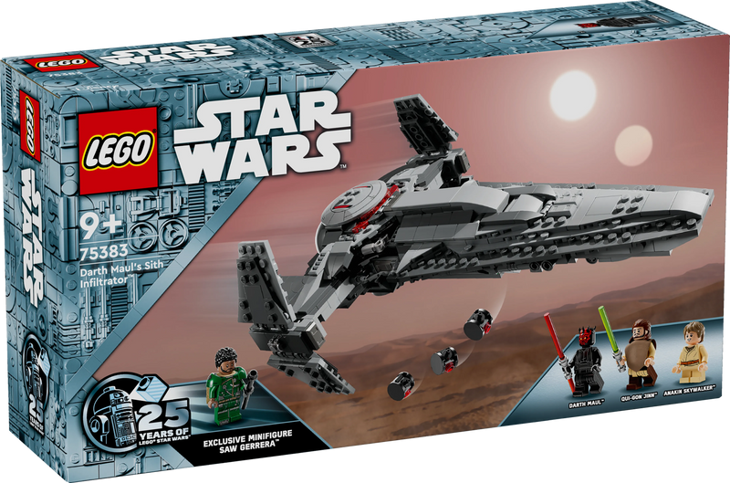 LEGO Darth Maul’s Sith Infiltrator 75383 StarWars