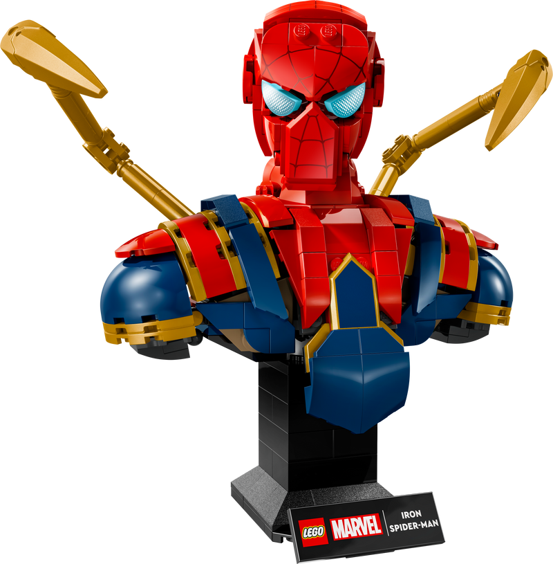LEGO Iron Spider-Man buste 76326 Superheroes