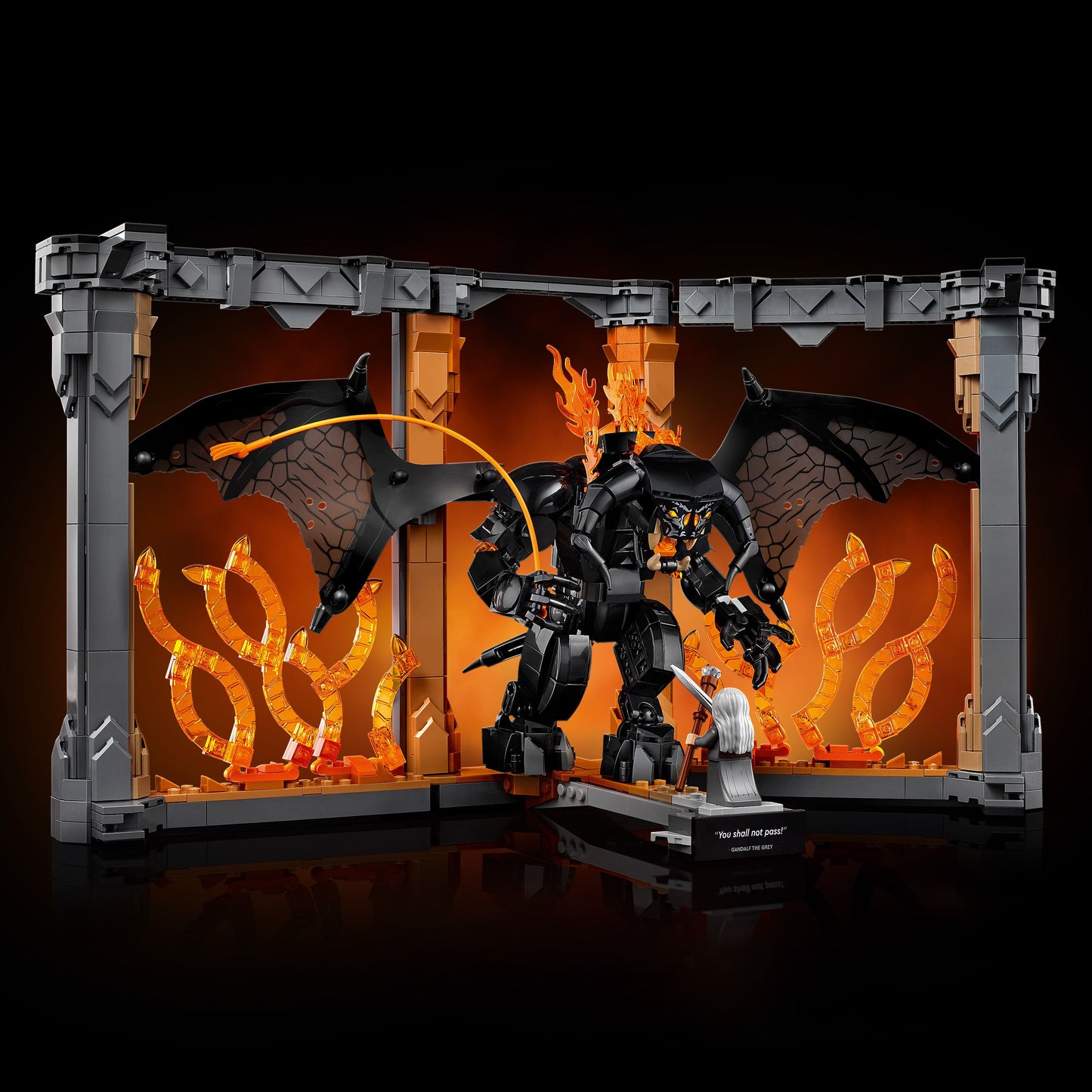 LEGO  Boekensteun: The Lord of the Rings – Balrog™ 10367 Lord of the Rings