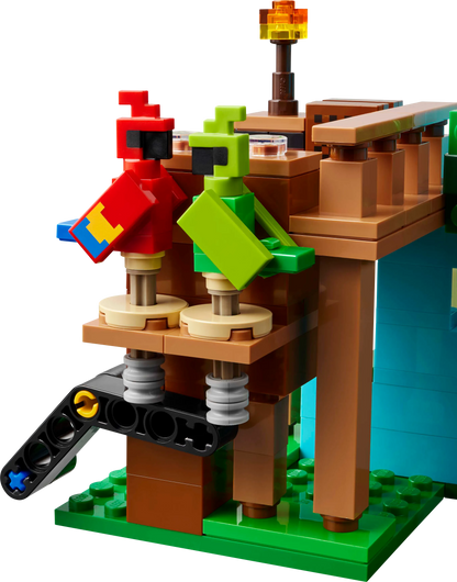 LEGO De papegaaienhuizen 21282 Minecraft