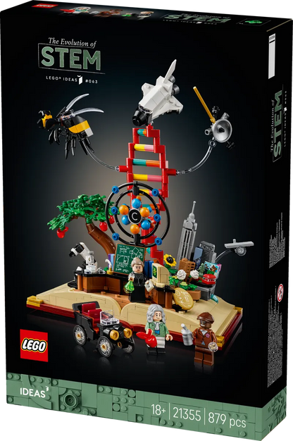 LEGO De ontwikkeling van Stem 21355 Ideas