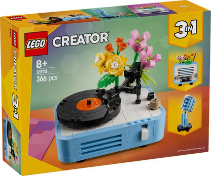 LEGO Platenspeler met bloemen 31172 Creator