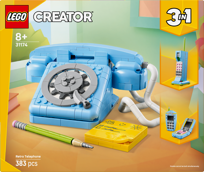 LEGO Retro Telefoon 31174 Creator 3 in 1