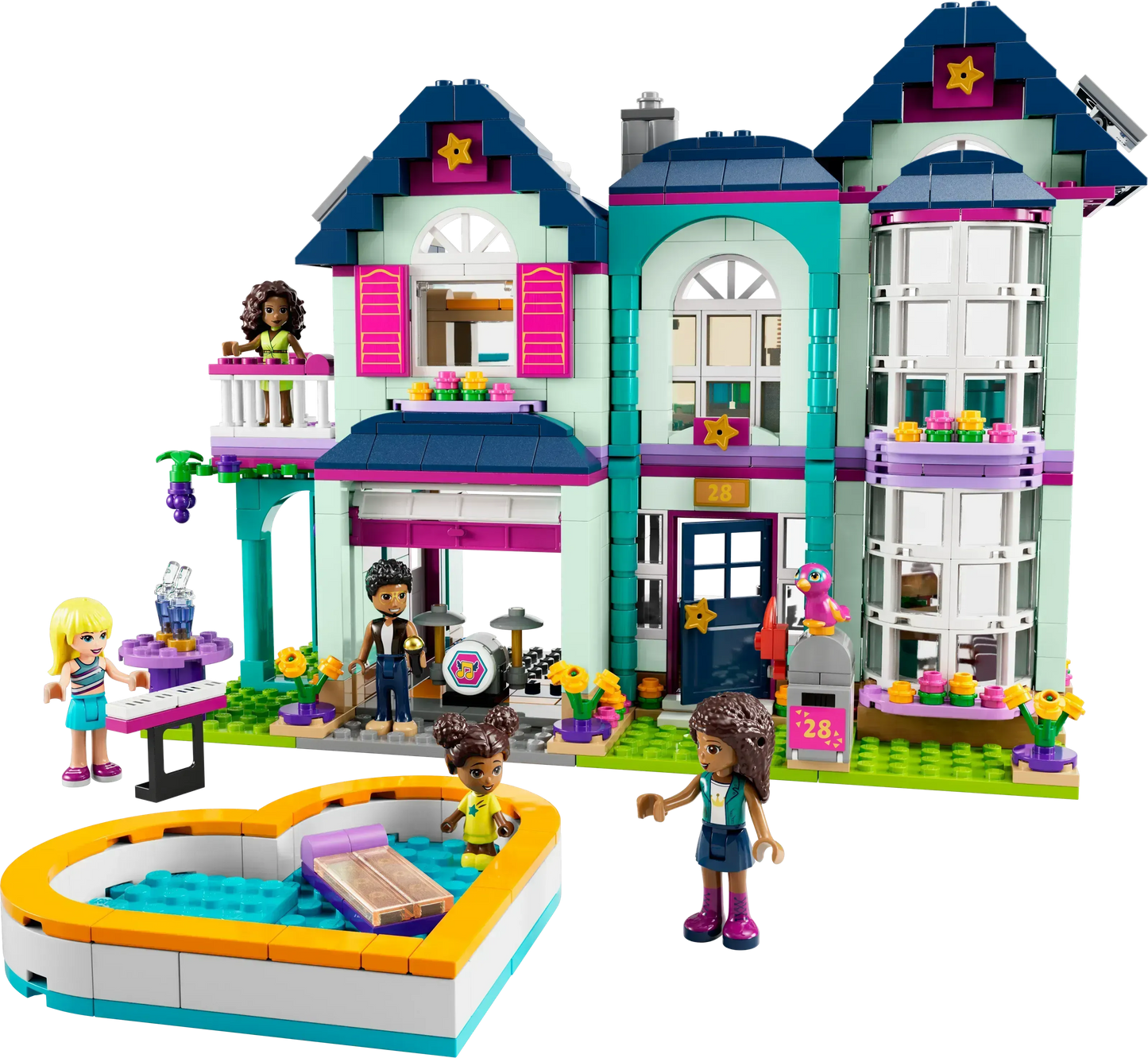 LEGO Andrea's Familie huis 41449 Friends