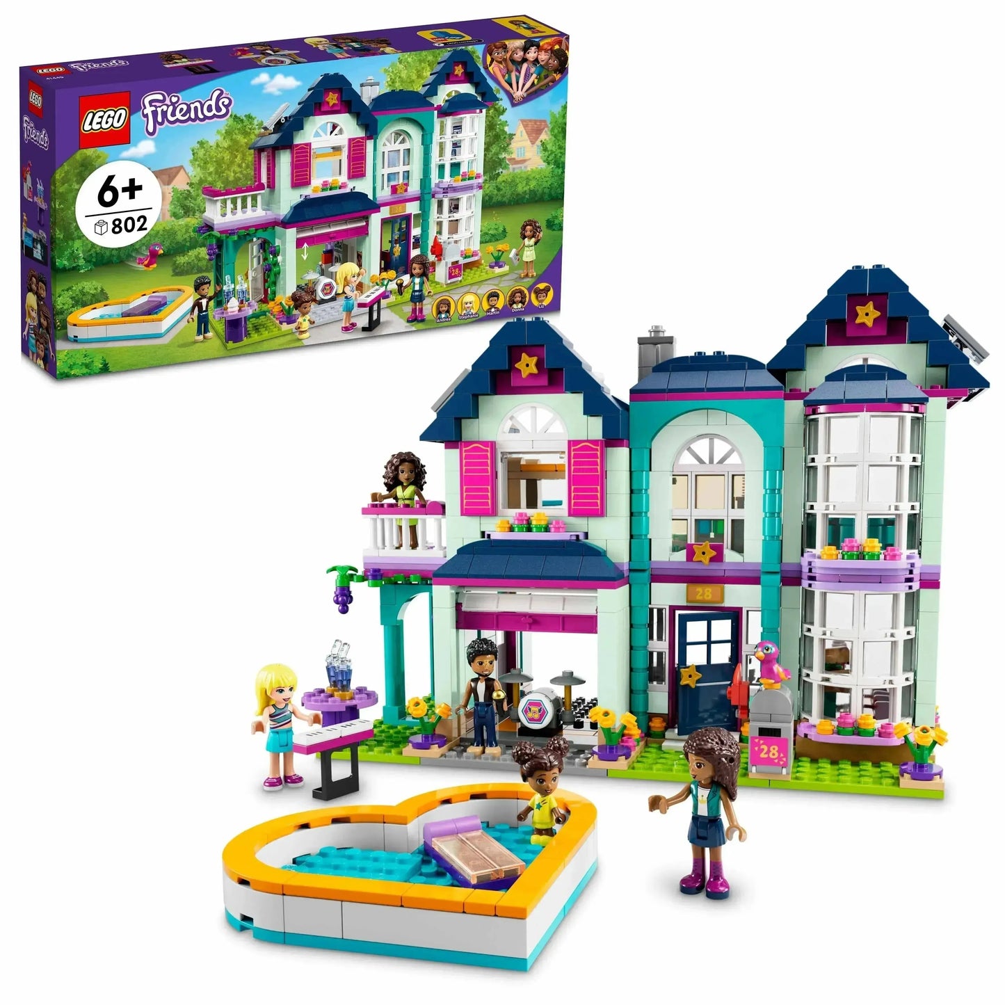 LEGO Andrea's Familie huis 41449 Friends