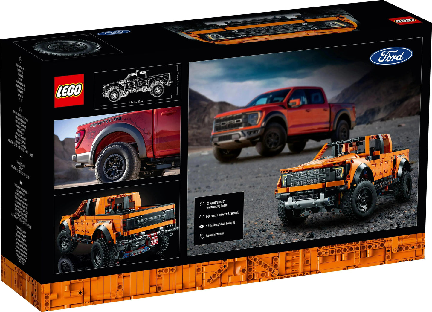 LEGO Ford Raptor F150 Pick Up Truck 42126 Technic