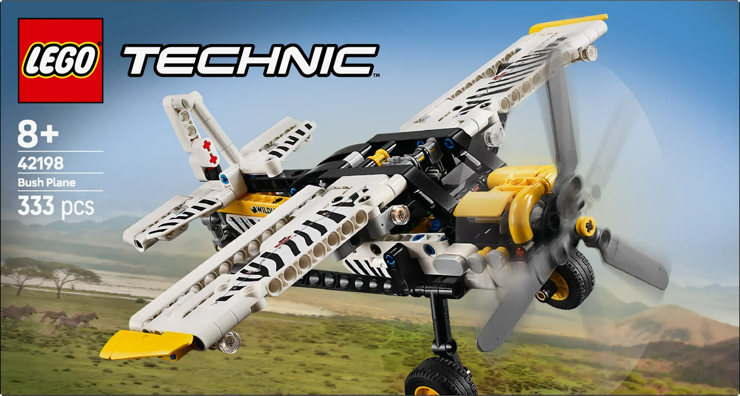 LEGO Oerwoud Vliegtuig 42198 Technic