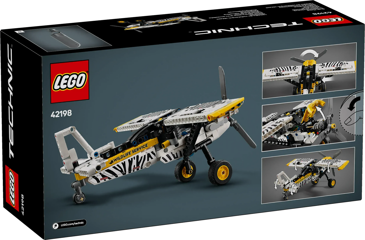 LEGO Oerwoud Vliegtuig 42198 Technic