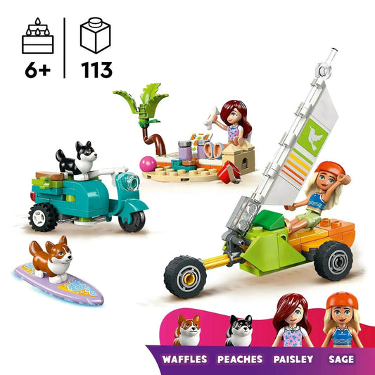 LEGO Surf &amp; Scooter Fun with the Puppies 42641 Friends (Pre-Order: January 2025)