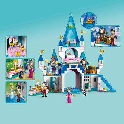 LEGO The Disney Castle of Cinderella and the handsome prince 43206 Disney