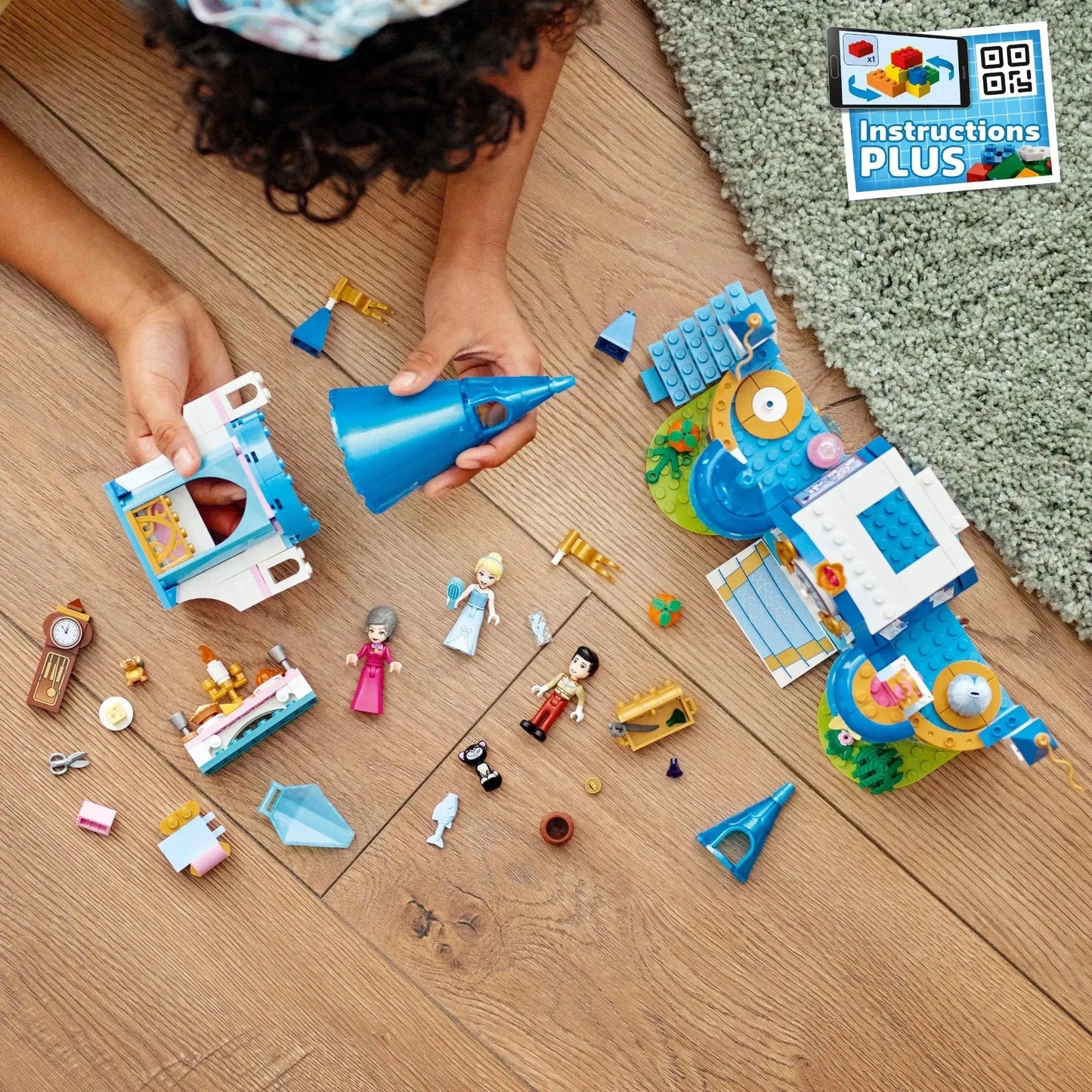 LEGO The Disney Castle of Cinderella and the handsome prince 43206 Disney