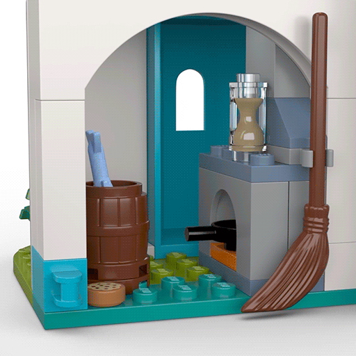 LEGO The Disney Castle of Cinderella and the handsome prince 43206 Disney