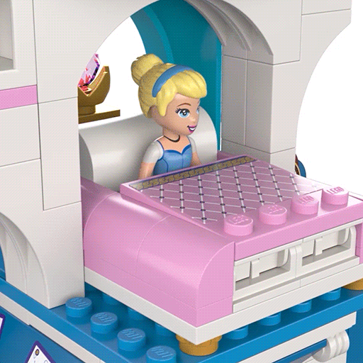 LEGO The Disney Castle of Cinderella and the handsome prince 43206 Disney