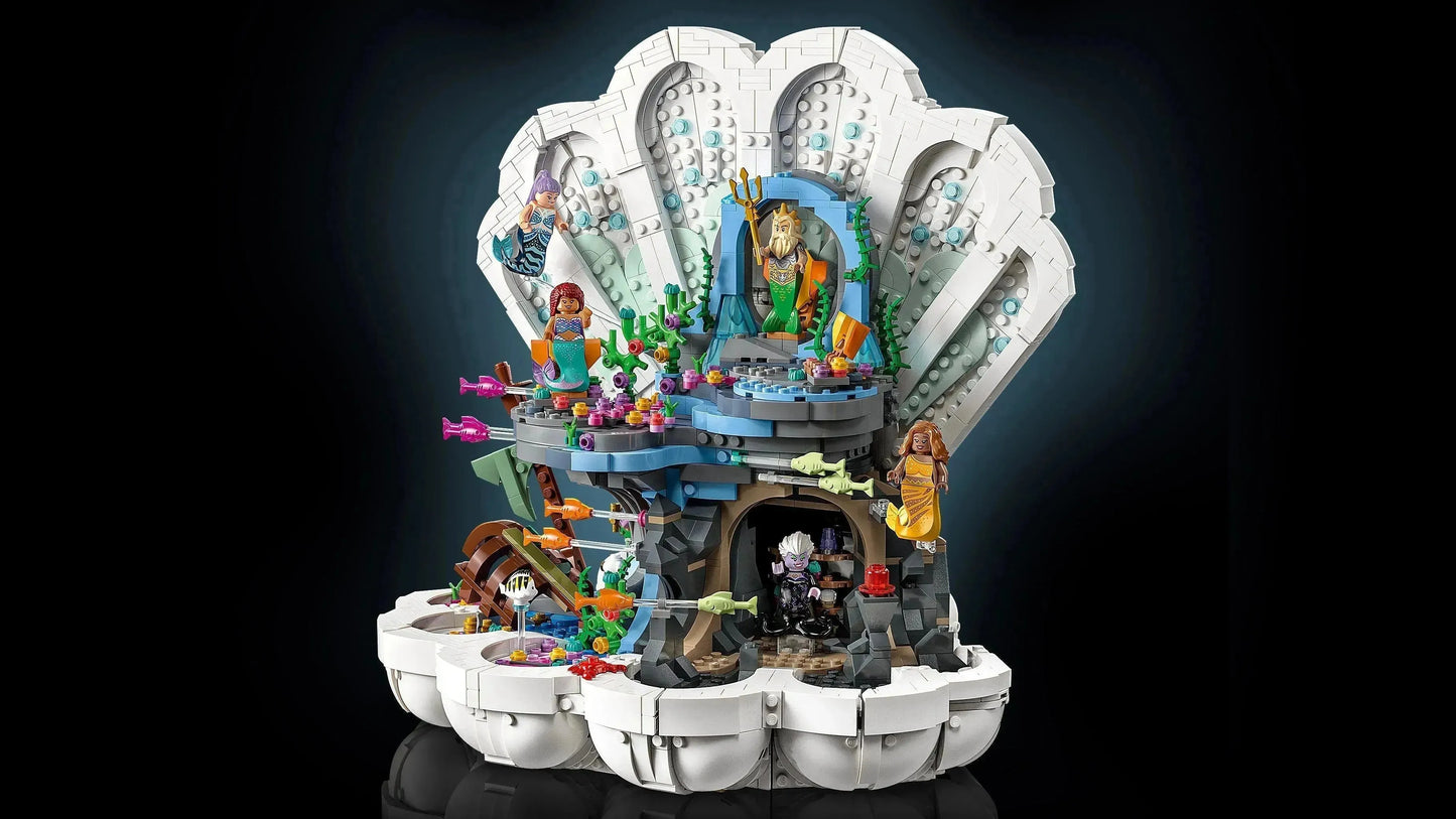 LEGO De Kleine Zeemeermin koninklijke schelp 43225 Disney